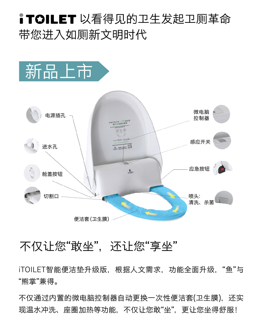 自動換套馬桶蓋 自動換套馬桶蓋